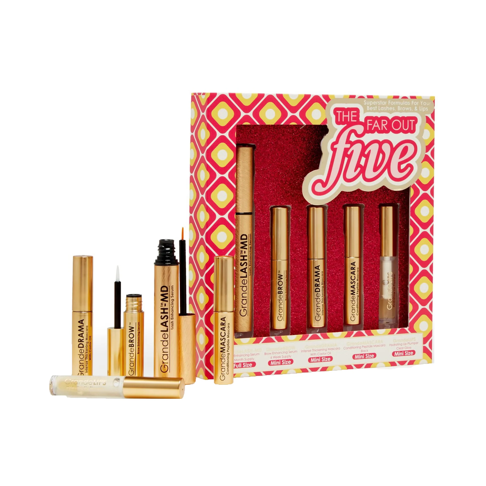 Image of Grande Cosmetics The Far Out Fave Holiday Set