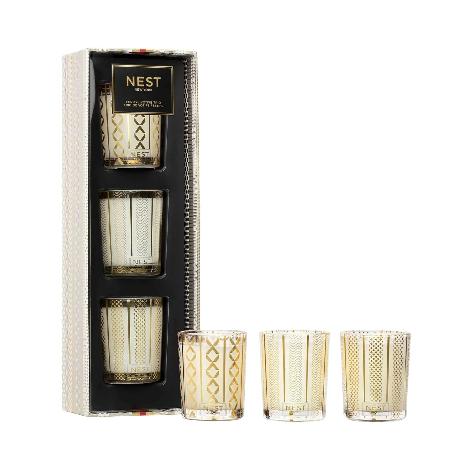 Image of Nest Votive Candle Trio Set