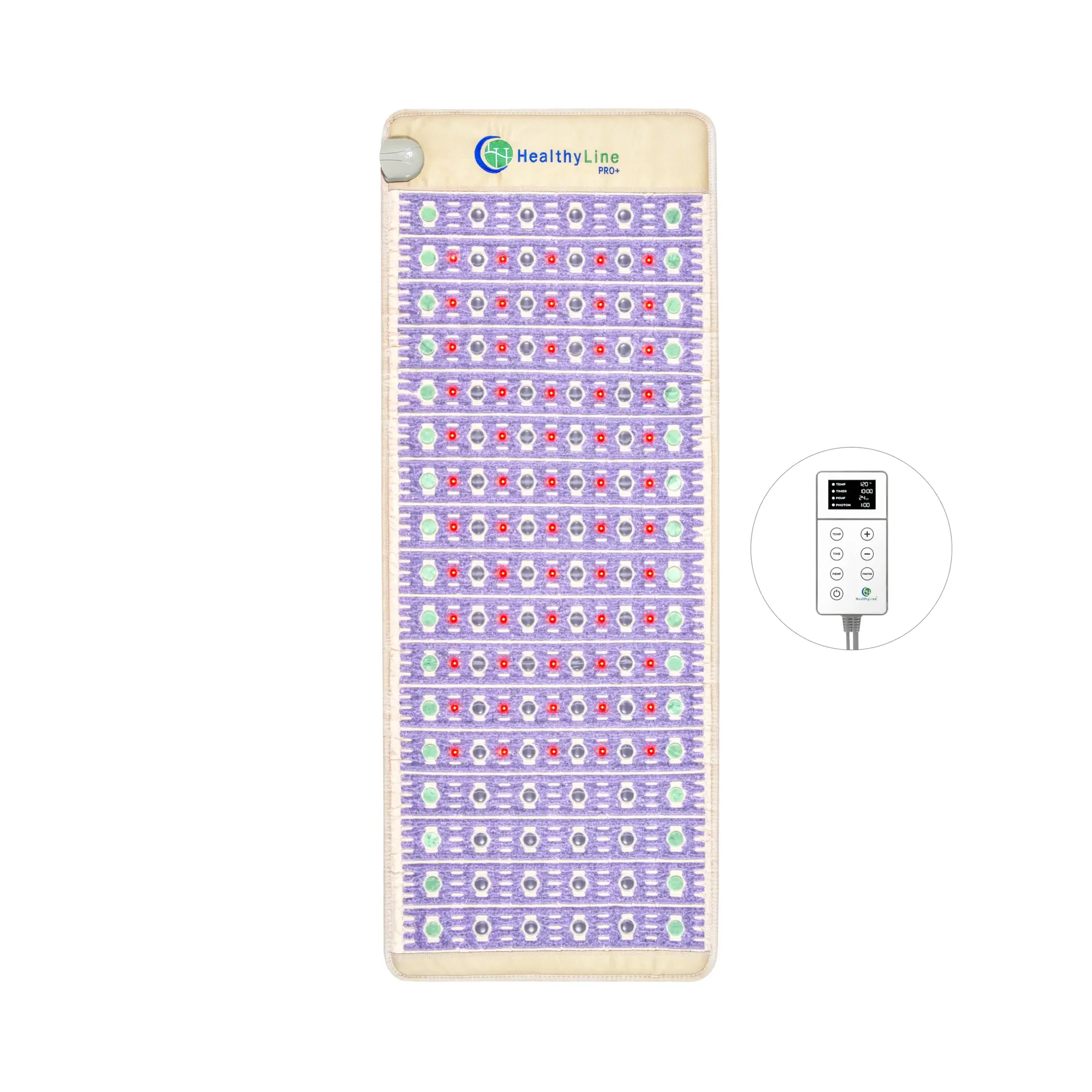 Image of HealthyLine TAJ Mat 72" x 24" PEMF Far Infrared Heating Mat