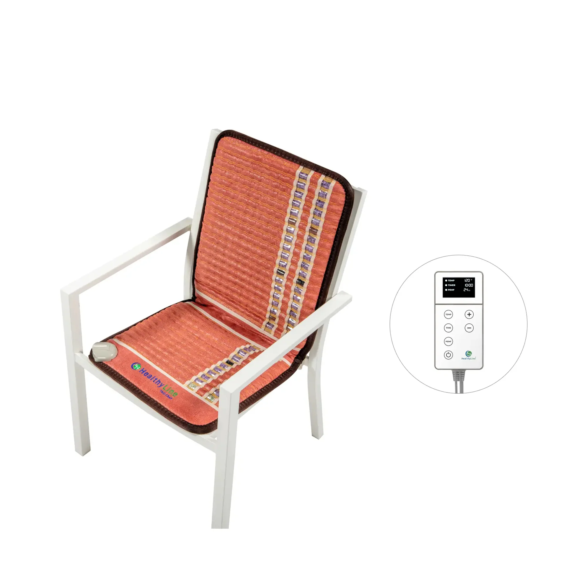 Image of HealthyLine TAO Chair 40" x 18" PEMF Far Infrared Heating Mat