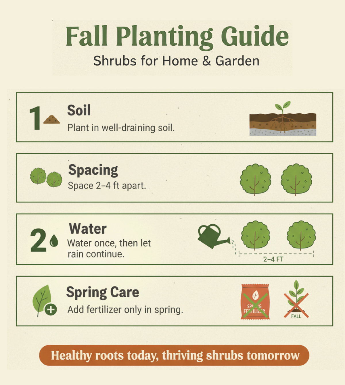 The Sweet Spot: Plant Now Through November