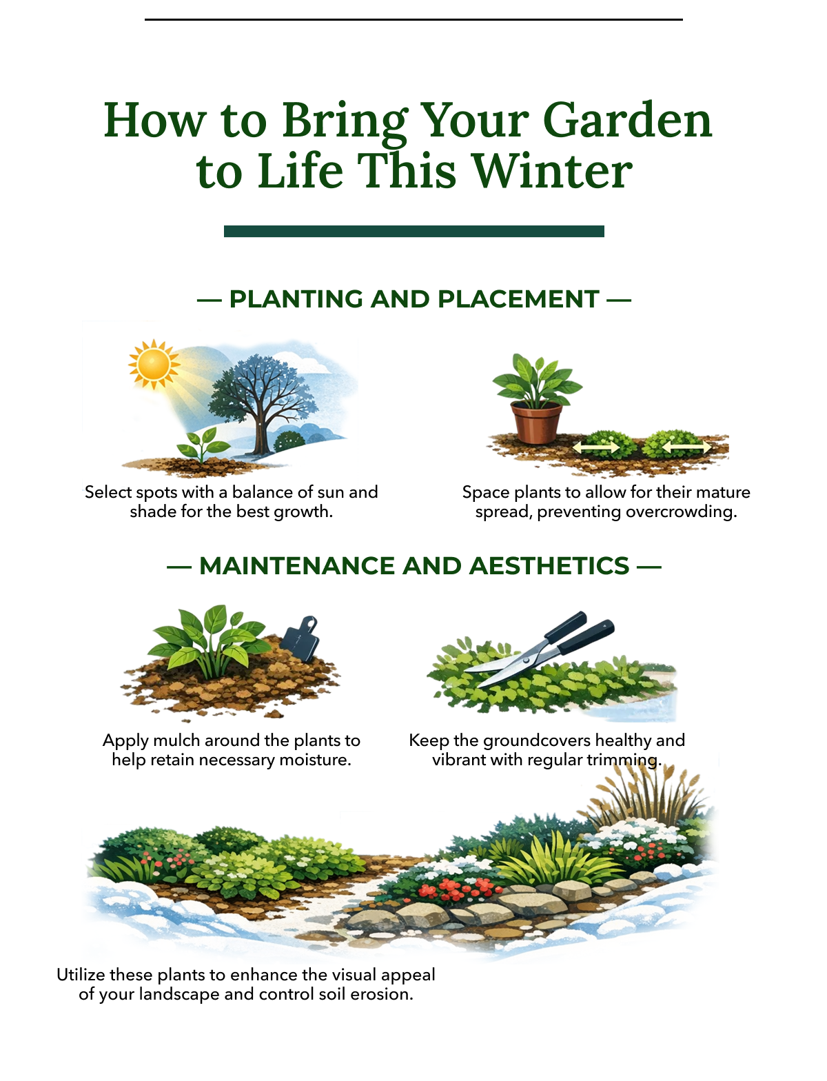 How to Bring Your Garden to Life This Winter