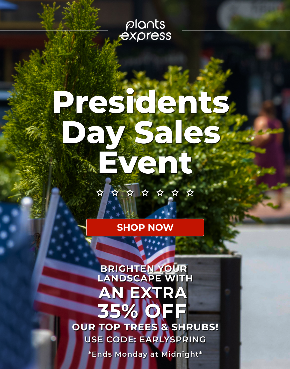 Presidents Day Sales Event