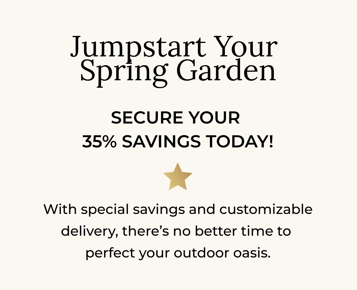Jumpstart Your Spring Garden