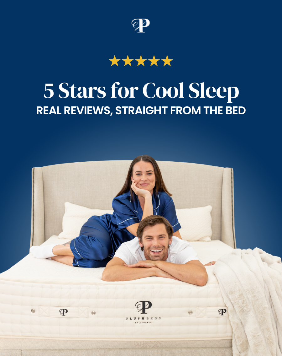 Alt="5 Stars for Cooler Sleep"
