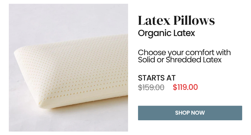 Alt="Latex Pillows"