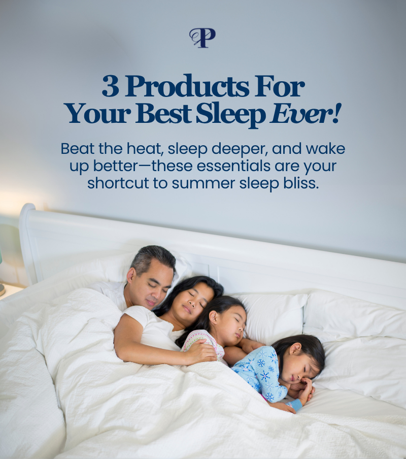 Alt="3 Products for your best sleep EVER"
