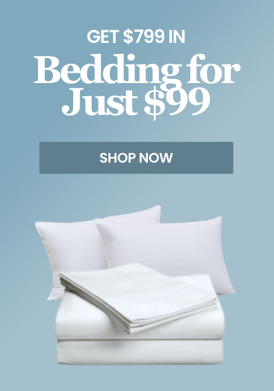 Alt="$799 in bedding for just $99"