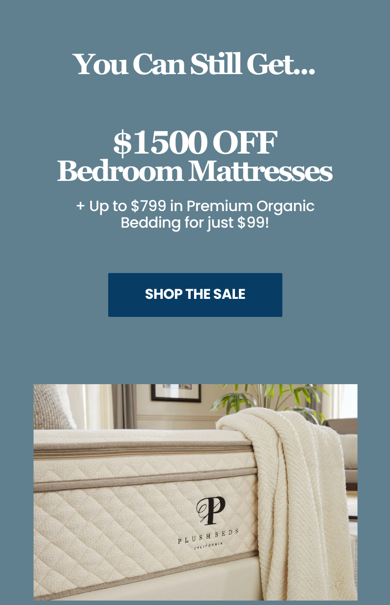 Alt="$1500 Off Bedroom Mattresses"