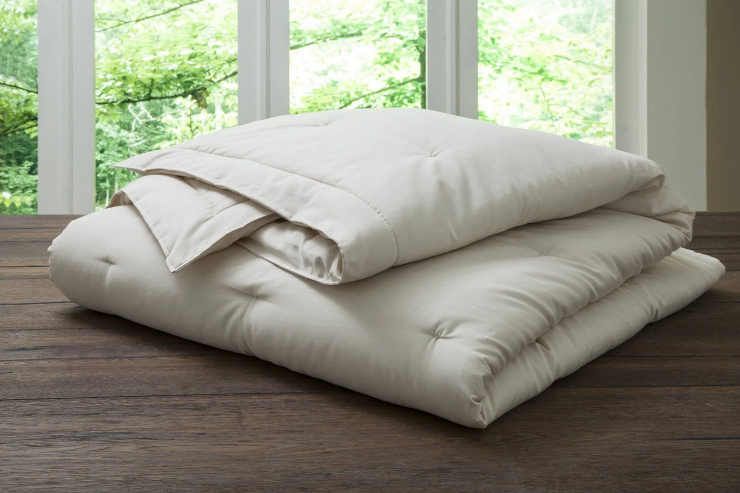 Image of Natural Wool Comforter