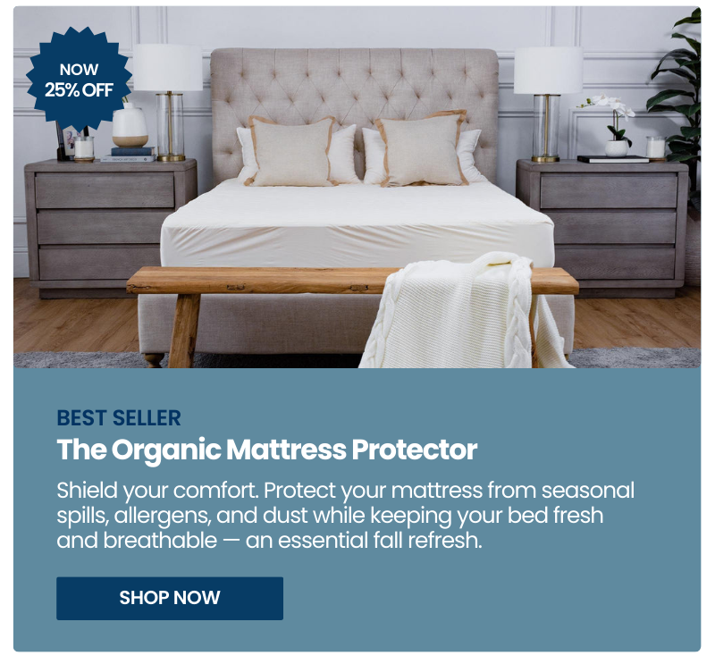 Alt="Organic Mattress Protector"