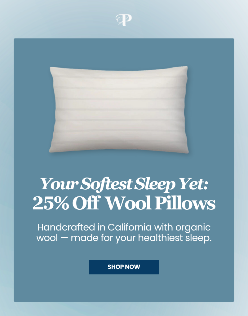 Alt="25% Wool Pillow"