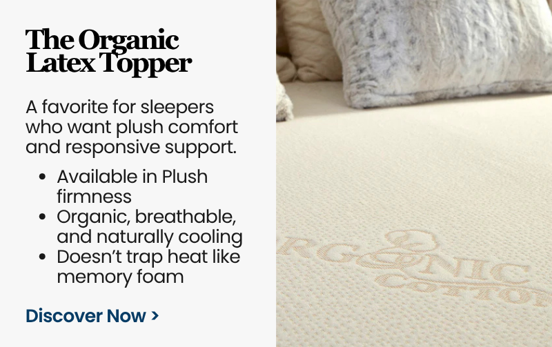 Alt="Organic Latex Topper"
