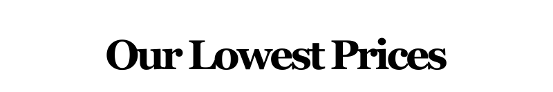 Alt="Our Lowest Prices"