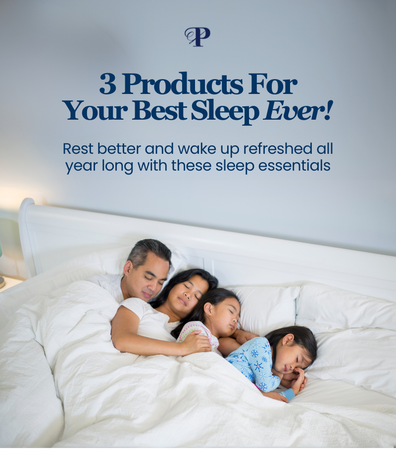 Alt="3 Products for your best sleep EVER"