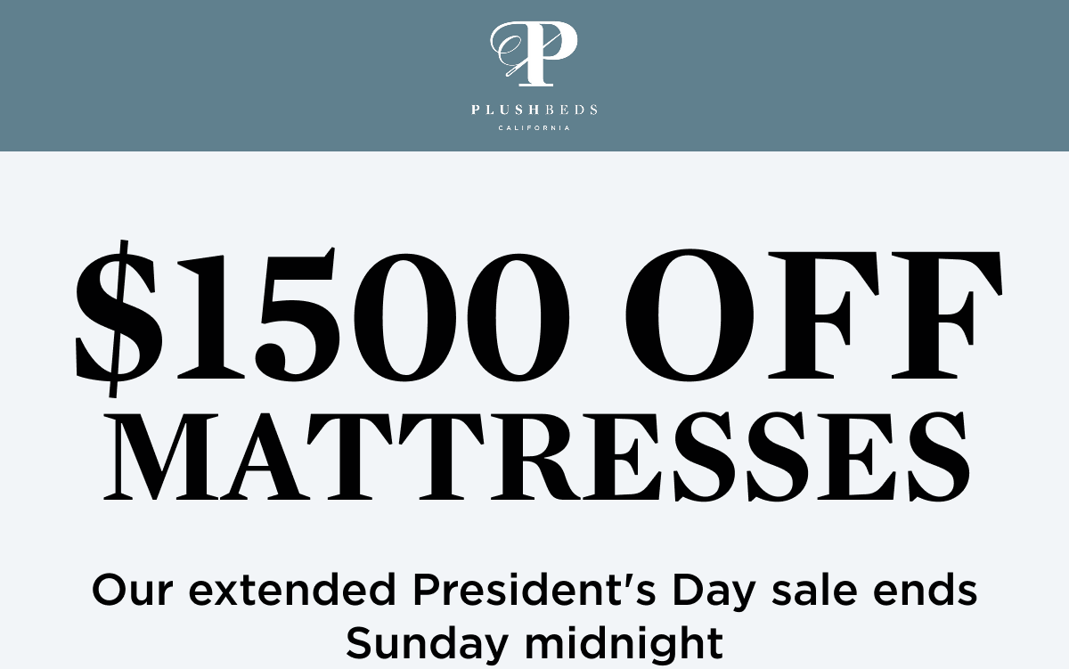 1500 off mattresses