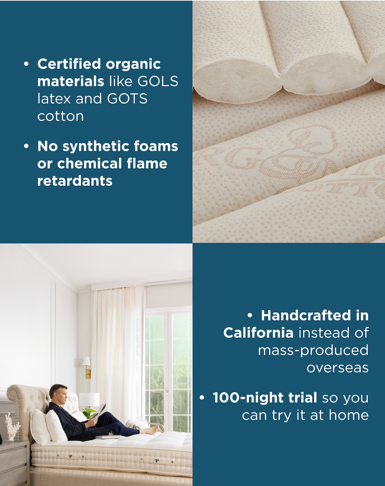 Certified organic materials