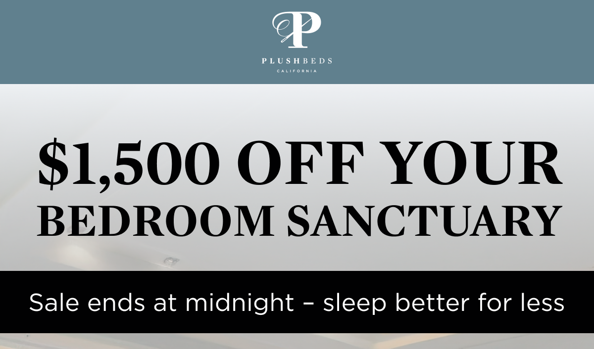 1500 OFF YOUR BEDROOM SANCTUARY