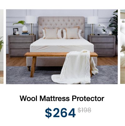 Wool Mattress Protector