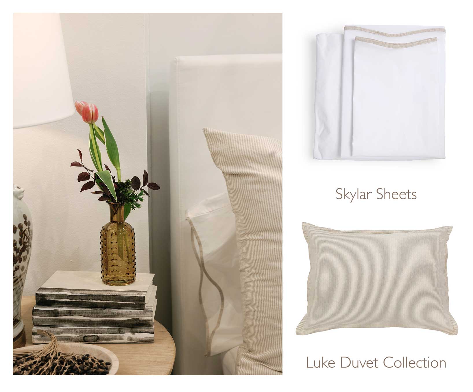 Earthy Summer Bedding
