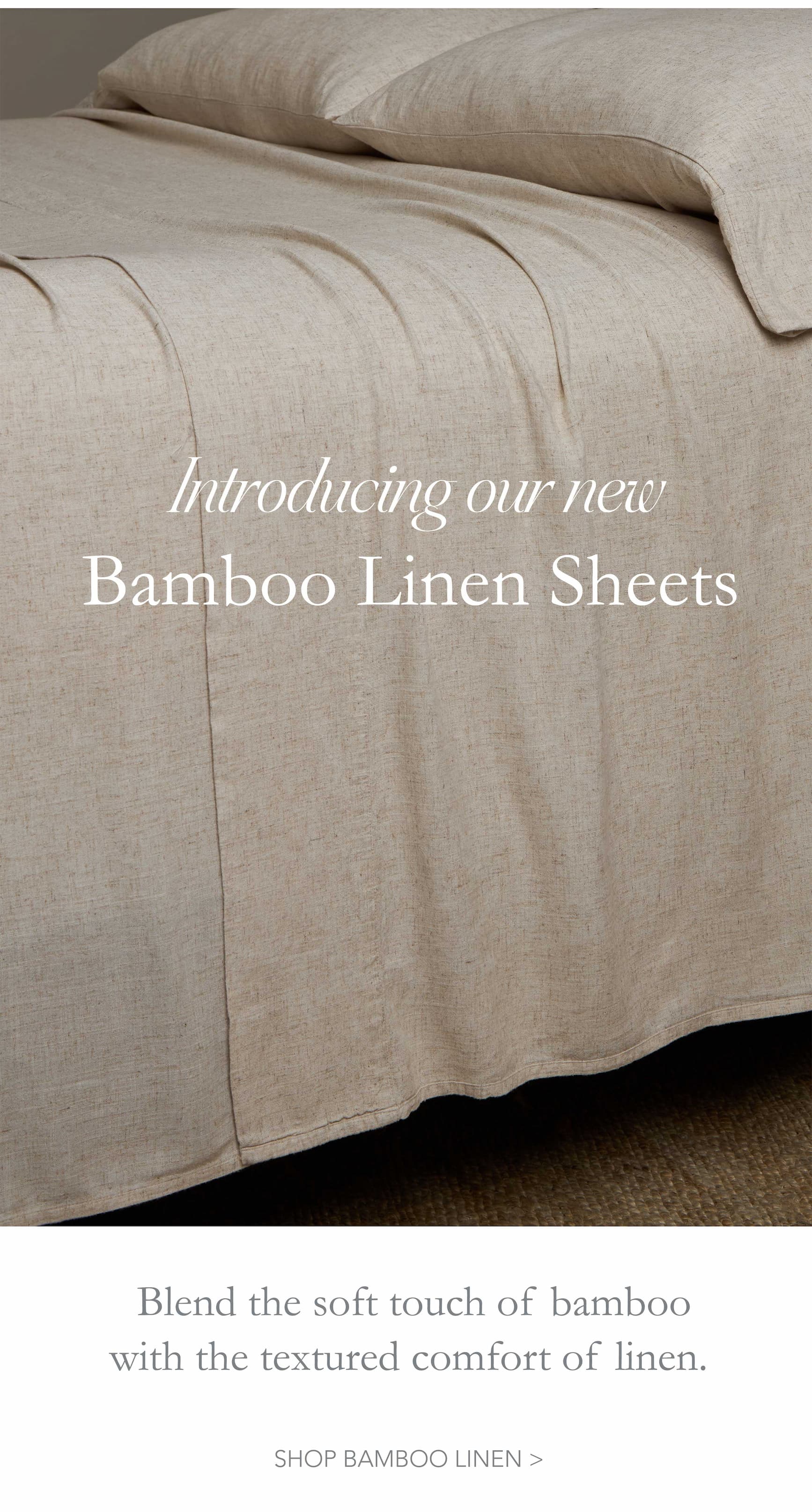 shop bamboo linen