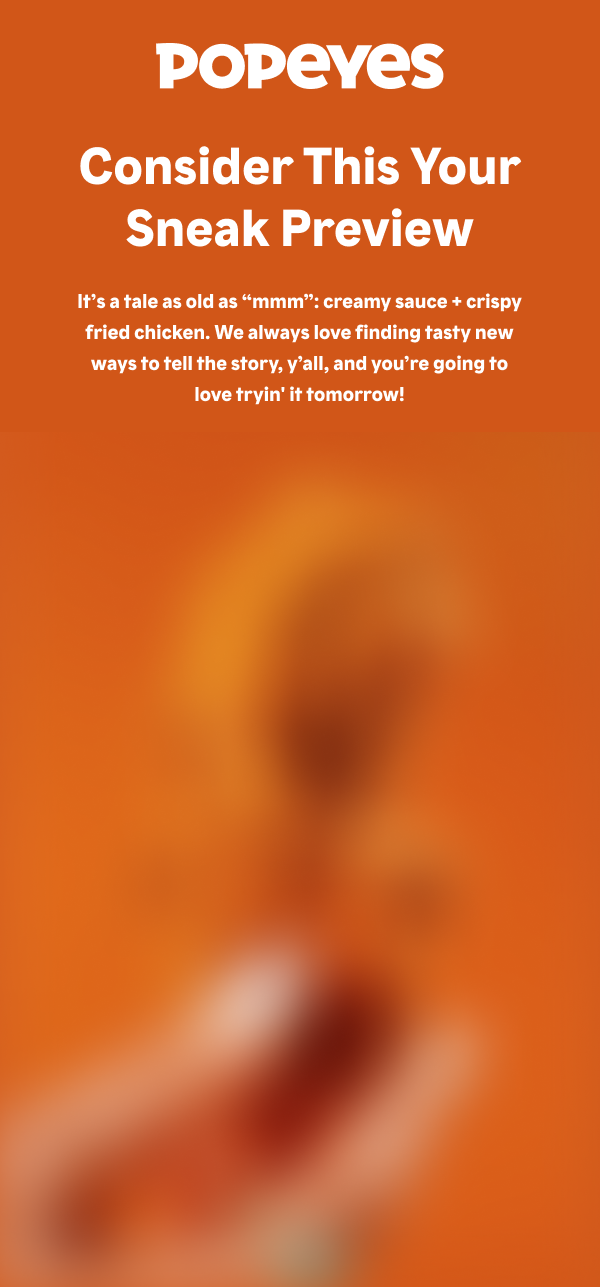 Consider This Your Sneak Preview