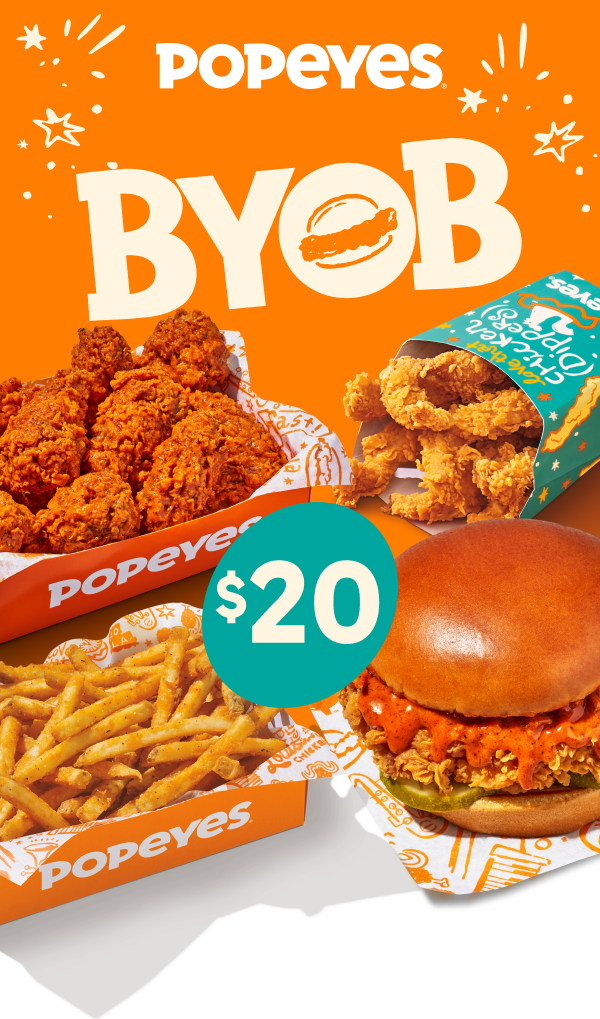 Chicken Dippers, Tenders, Signature Chicken, Wings…