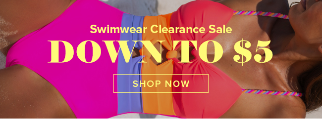Swimwear Clearance Sale Down To $5!