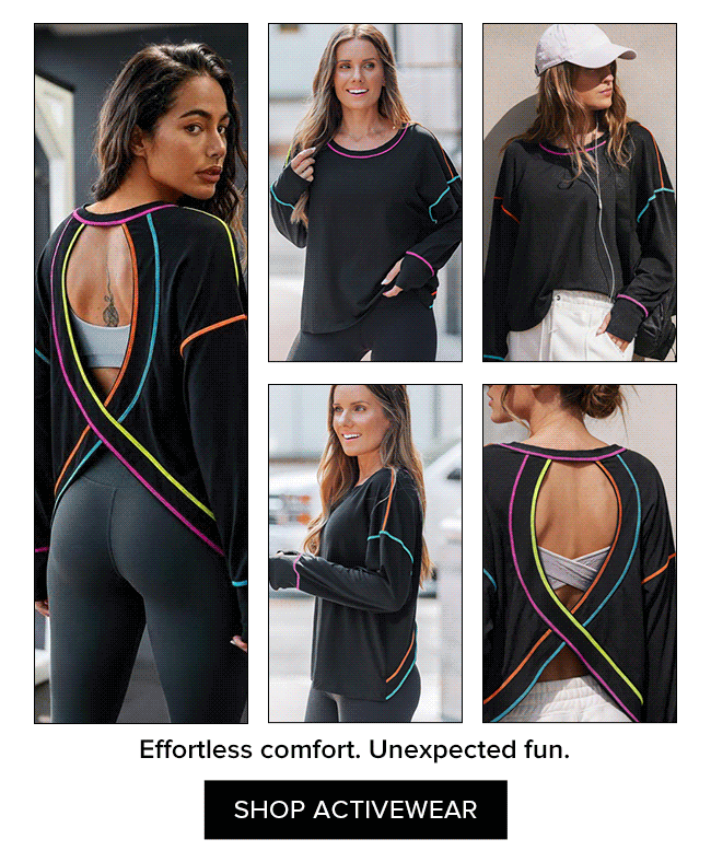 Cute activewear up to 52% off!