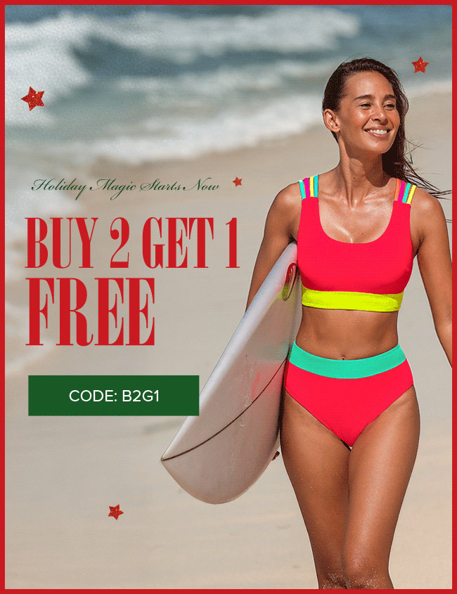 Holiday Sale: Buy 2 Get 1 Free!
