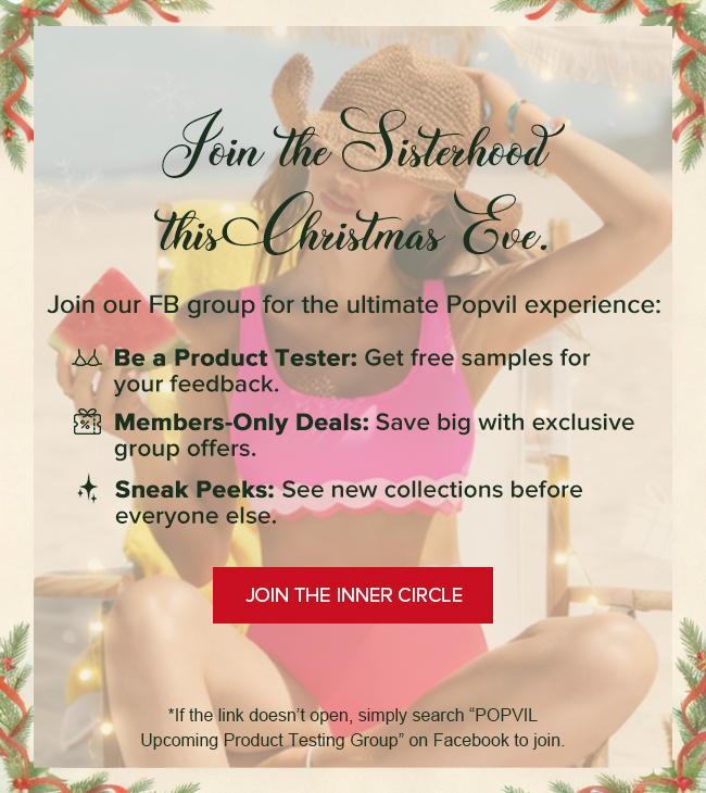 Join our FB group for the ultimate Popvil experience!