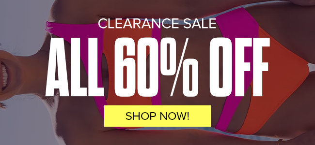 CLEARANCE SALE: ALL 60% OFF!