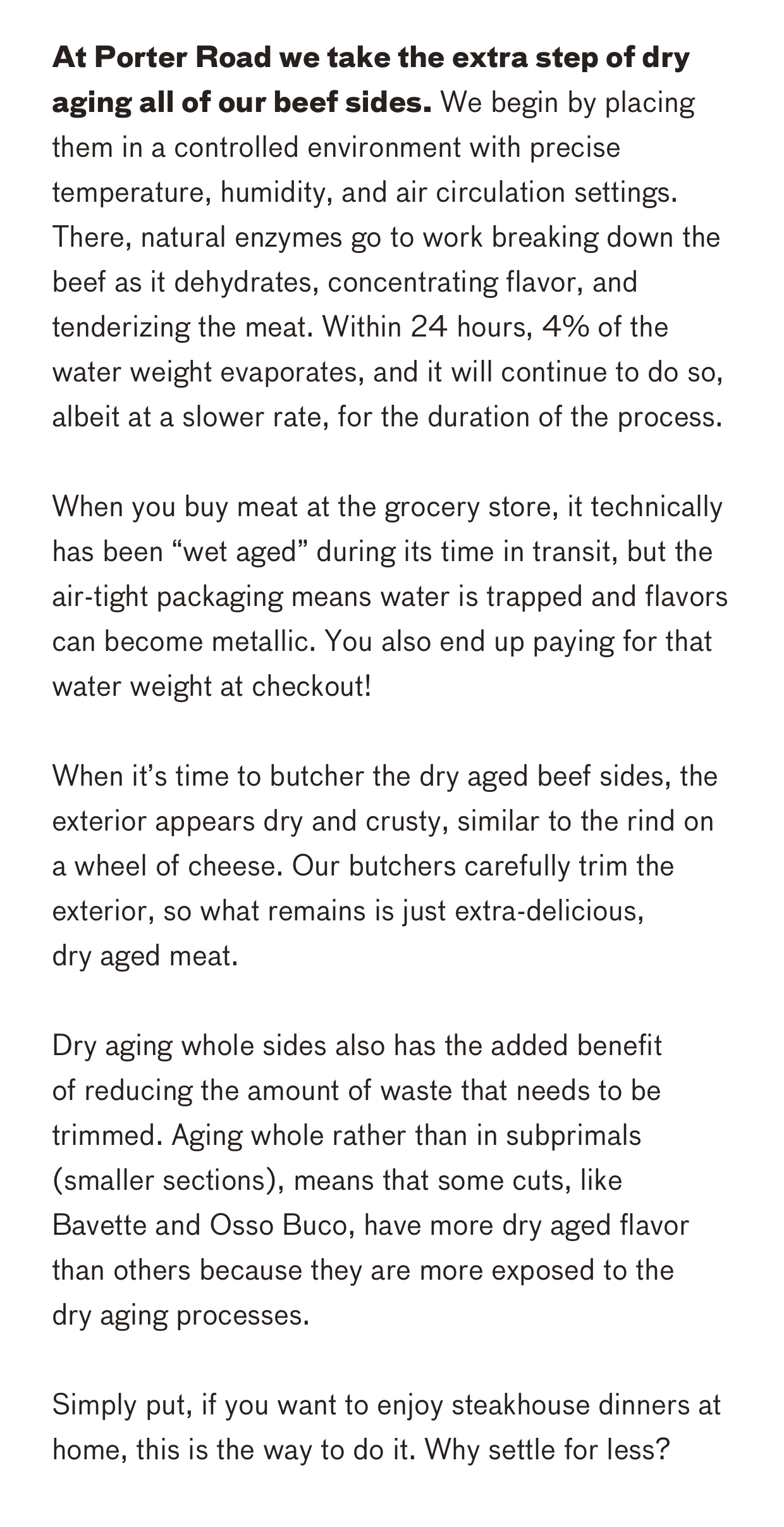 Dry Aging 101