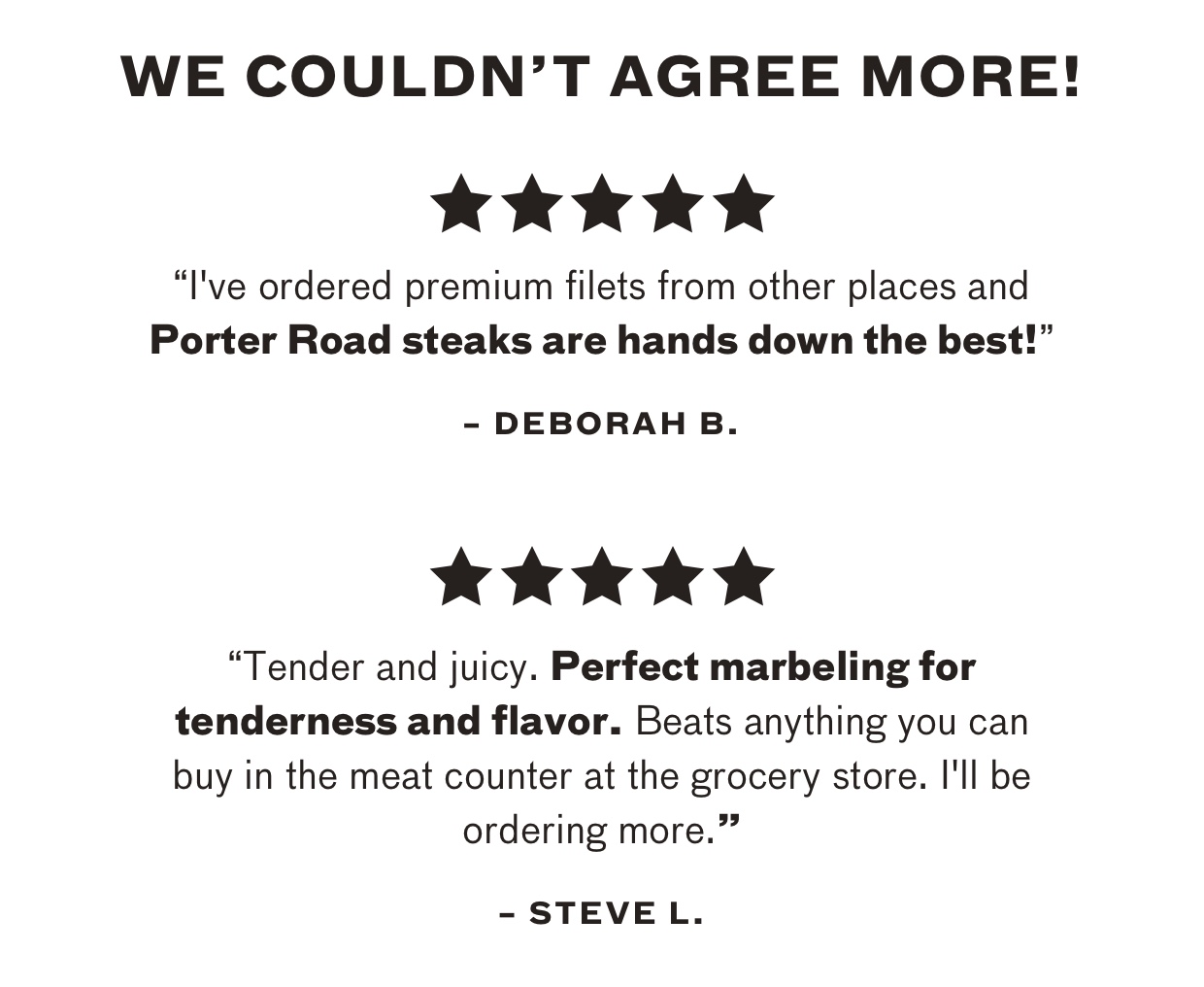 Customer Testimonials