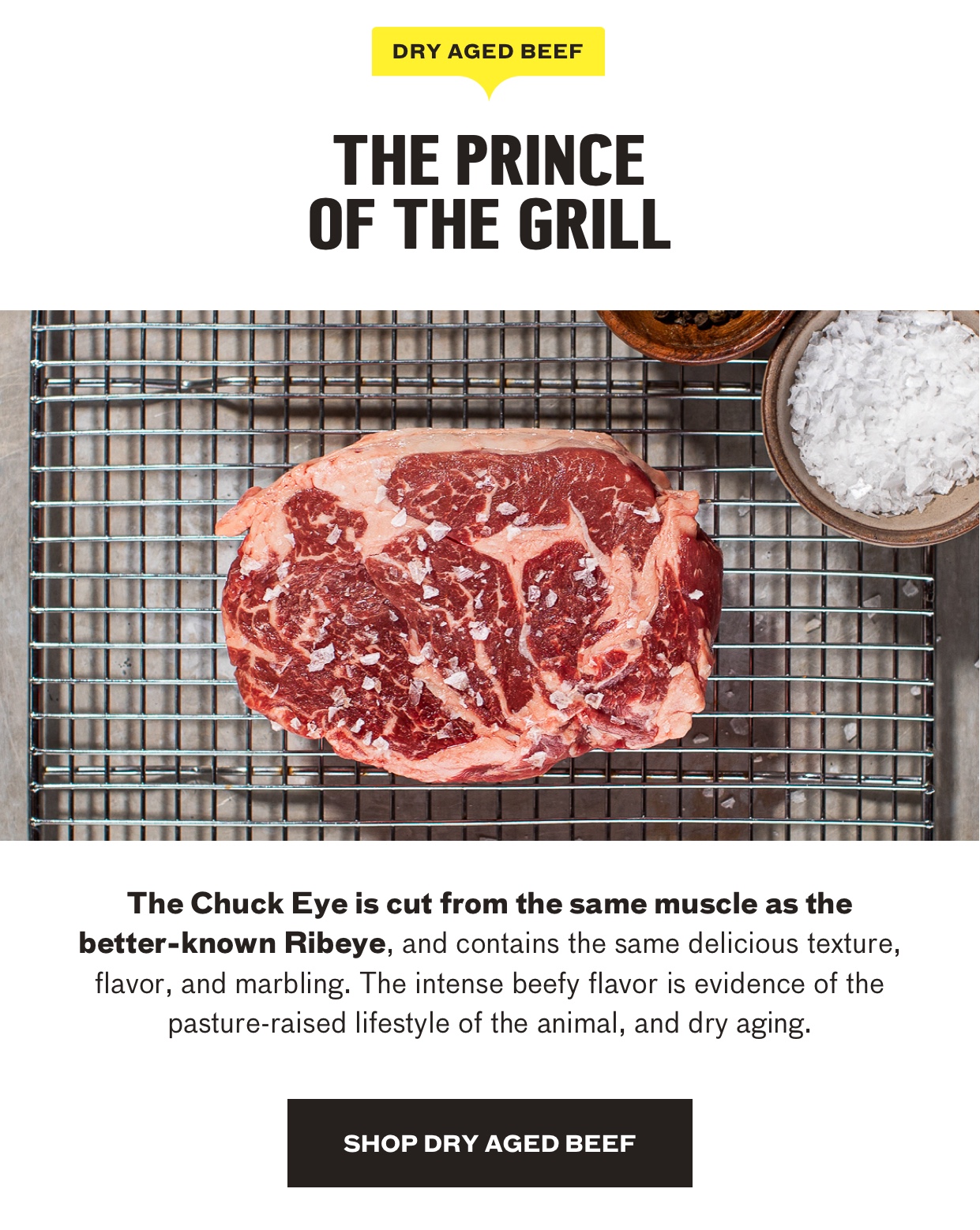 Instense Beefy Flavor - Shop Chuck Eye Steak