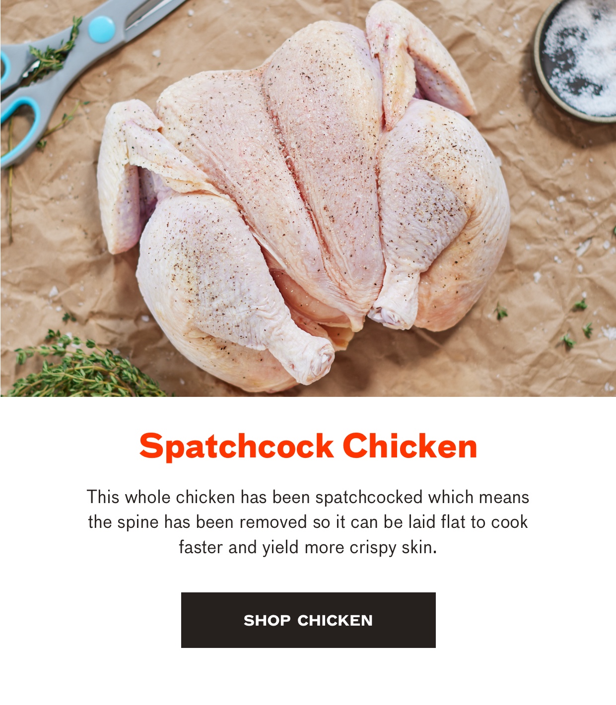 Shop Spatchcock Chicken