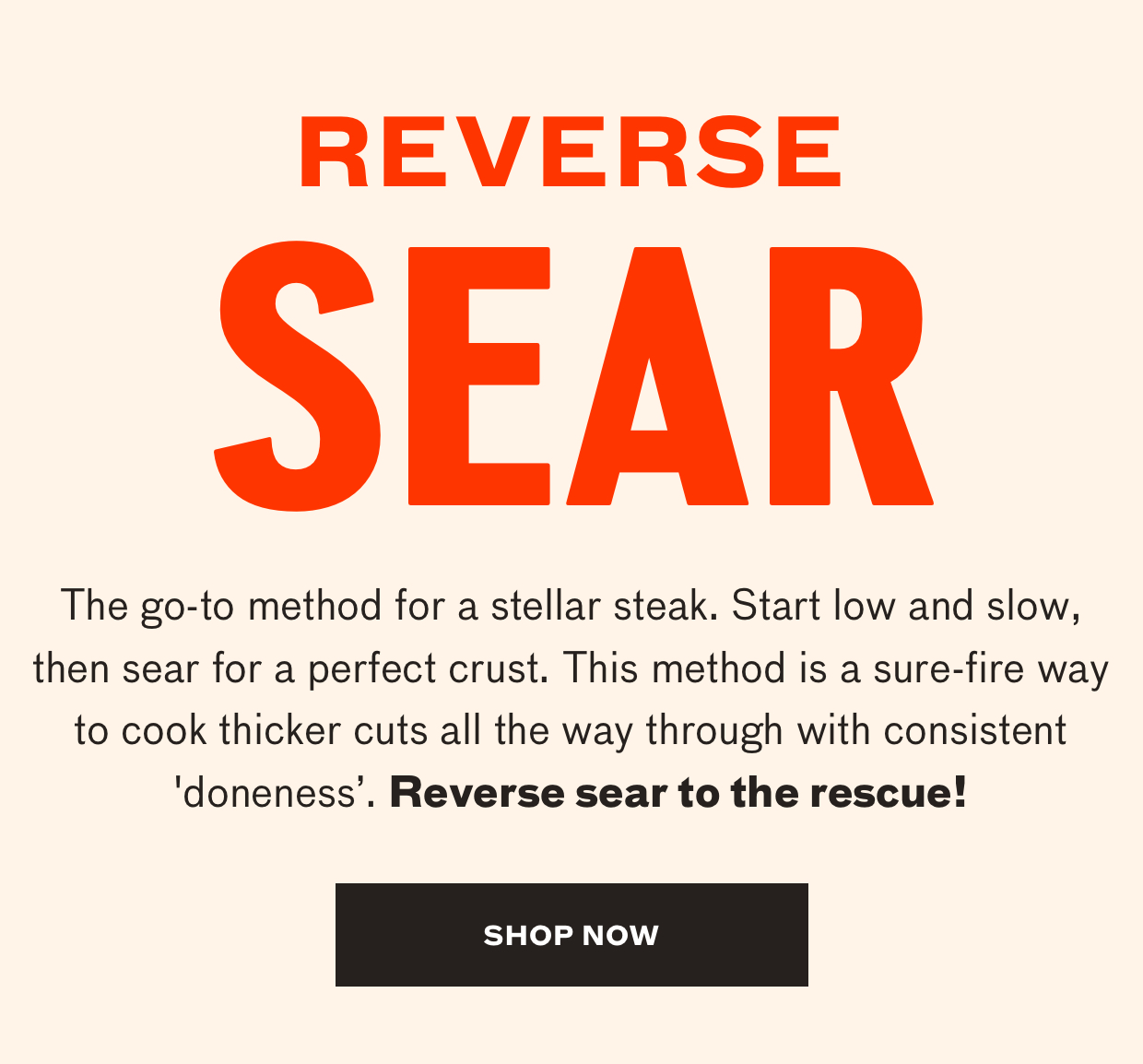 Reverse Sear