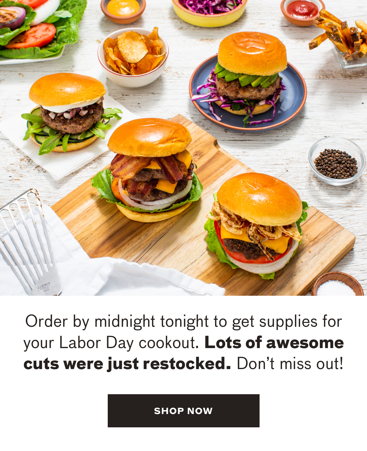 Order by Midnight tonight —&nbsp;Don't Miss Out!