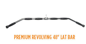 Premium Revolving 48" Lat Bar