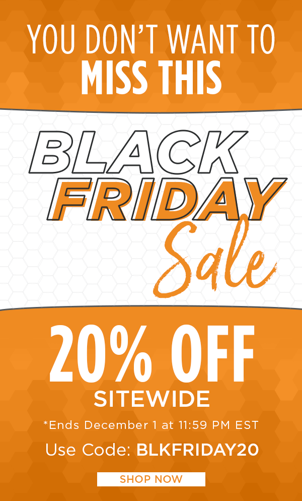 You don't want to miss this Black Friday Sale | 20% off sitewide using code: BLKFRIDAY20