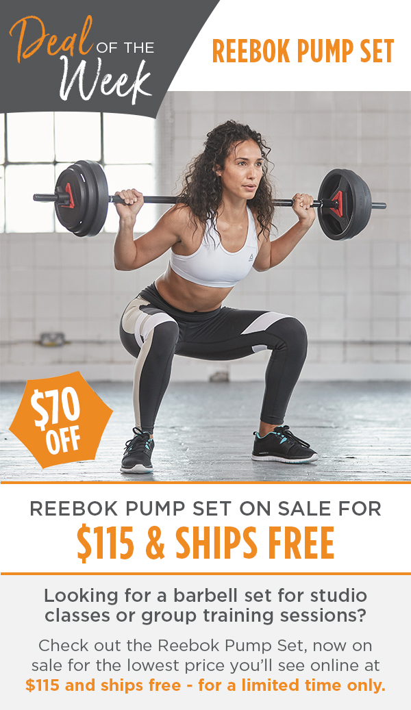 Deal of the week: Reebok Pump Set | On sale for $115 and ships free!