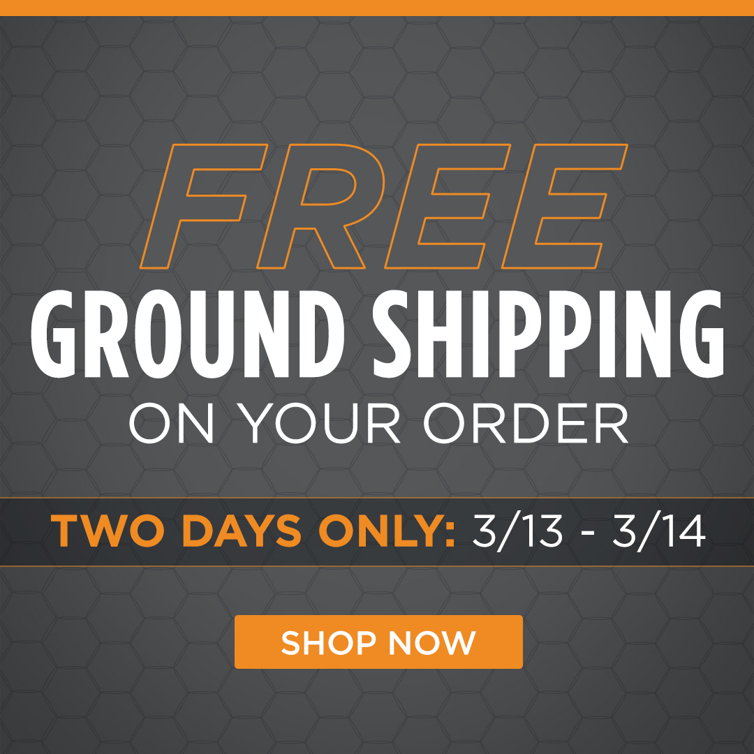 Free Ground Shipping on Your Order