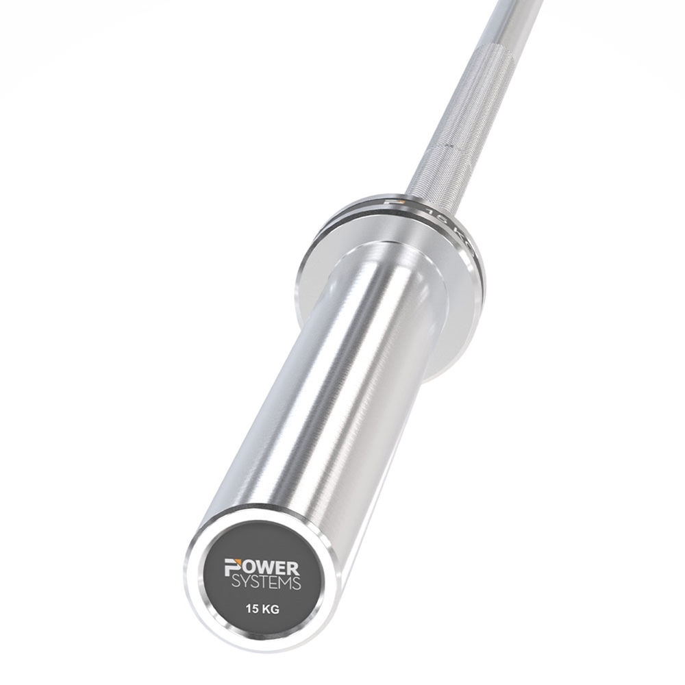 Image of Women's 15KG Olympic Bar  - Gray Band - 15 KG
