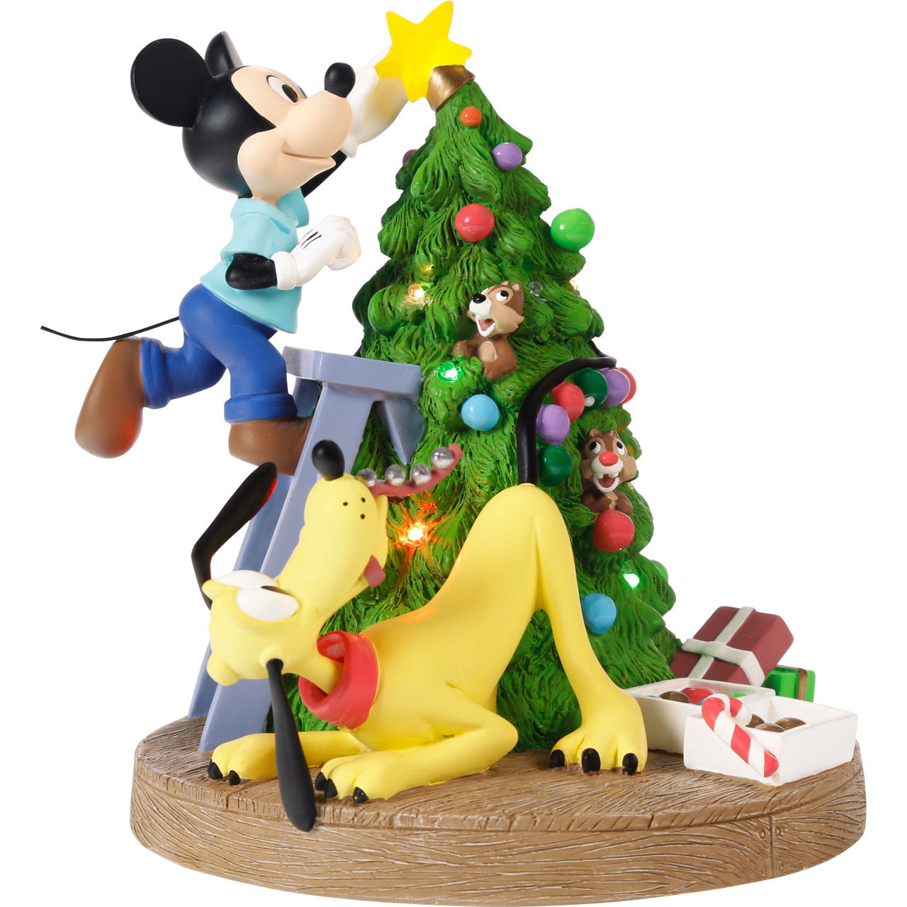 Bring Home The Holiday Cheer Disney LED Figurine