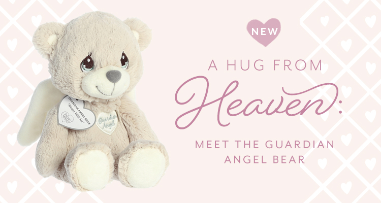 Guardian Angel Bear Stuffed Animal