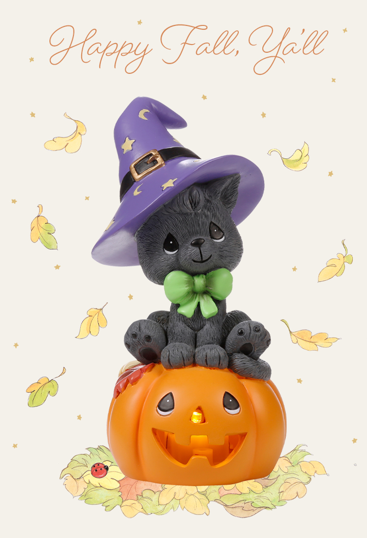 Happy Fall Y’all LED Figurine