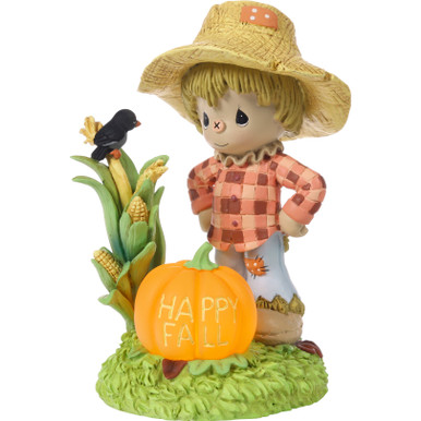 Happy Fall LED Figurine