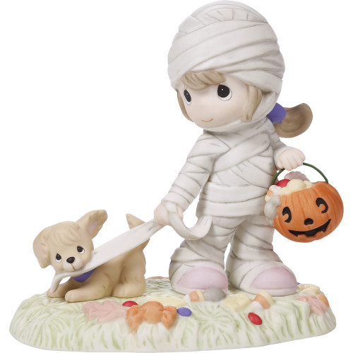 Wrapped Up In Halloween Figurine