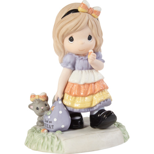 Candy Corn Kisses And Halloween Wishes Figurine