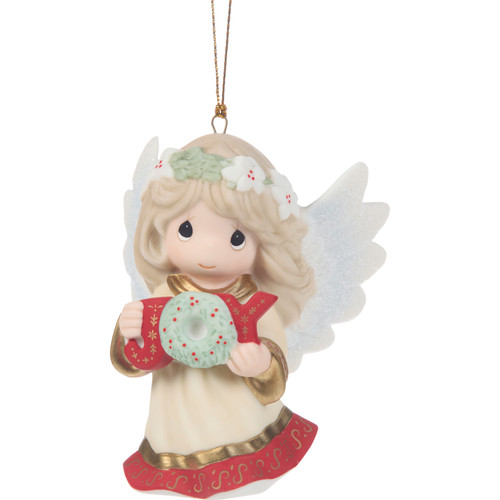Joy To The World Annual Angel Ornament